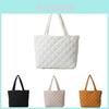 Stylish Oxford Cloth Large Tote Bag For Women 2024 Trendy Quilted Handbag