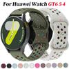 18mm 20mm 22mm Silicone Strap for Samsung Galaxy Watch 7 6 5 4 5Pro 6Classic Bracelet for Huawei Watch GT6 5 4Pro 3 46mm Band