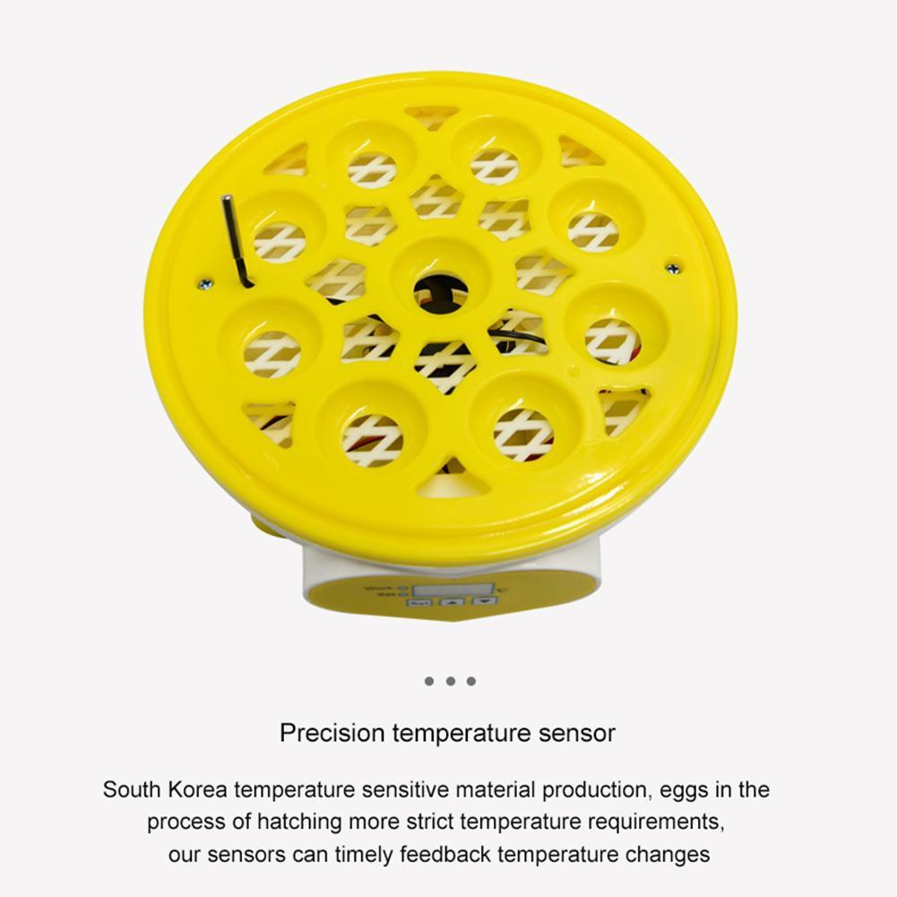 Eggs Incubator Automatic Poultry Hatcher with Smart Temperature