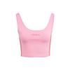 The Baddie Edit Tank Tops Women's Pink U Neck Thin Straight Fit (Unisex) Tank Tops IT8158