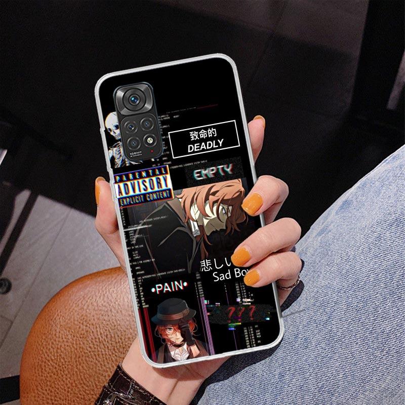Bungo Stray Dogs Nakahara Chuuya Phone Case For Xiaomi Redmi Note 15 14 13 12S 12 11 Pro Plus 14S 11S 11E 10 10S 11T 5G Personal