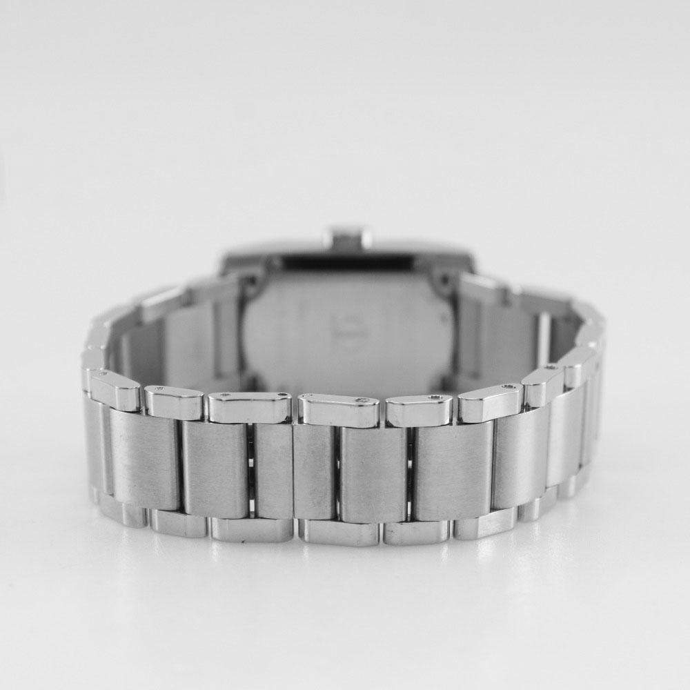baume & mercier Diamant Watches Diamond Bezel Silver White shellDial Stainless Steel Quartz Analog Display Women Used
