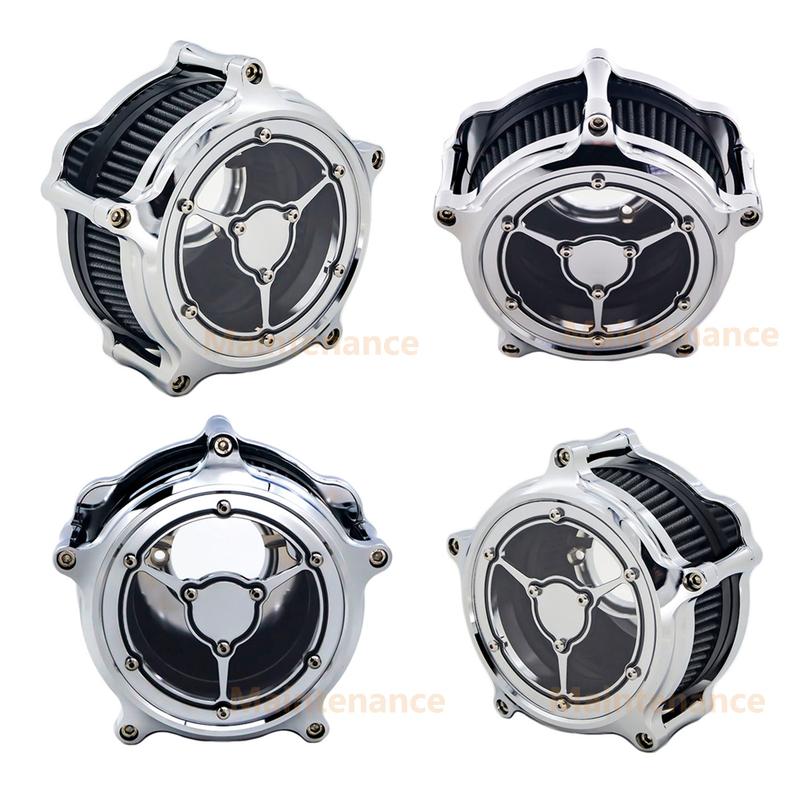 Motorcycle Intake Air Cleaner Filter Gasket for Harley XL Sportster 883 Softail Dyna Touring Big Twin Cam FLT FLST FXDLS M8