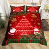 Christmas Car Down Comforter Set Bedding Set 3-piece Duvet Cover Set