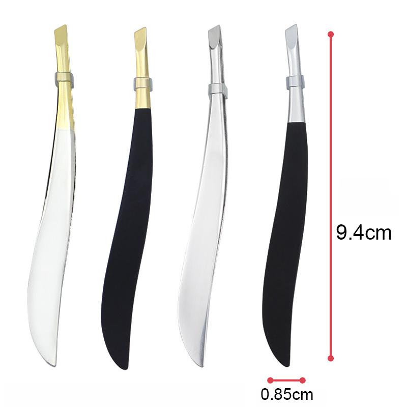 One Professional Stainless Steel Eyebrow Tweezers for Hair Removal Is a Convenient Professional Beauty and Makeup Tool for Women
