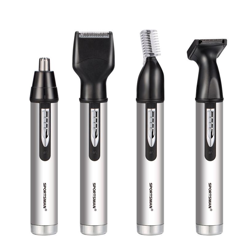 SPORTSMAN SM-418 Men's Electric Nose, Eyebrow, and Sideburn Trimmer