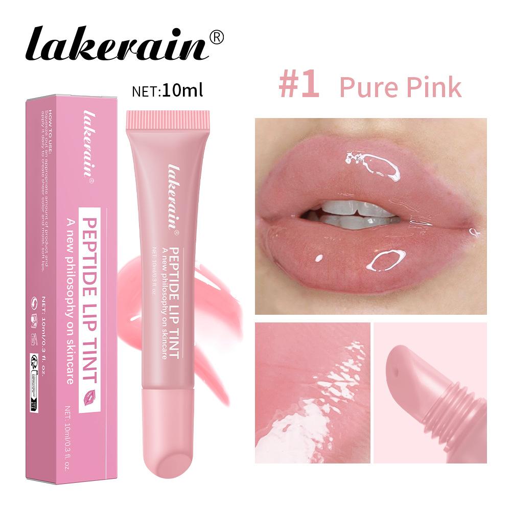 

1pcs Soft Tube Mirror Lip Gloss Lip Oil Nude Plumping Lip Gloss Moisturising Transparent Lipgloss Beauty Cosmetics Makeup