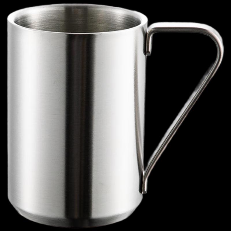 Stainless Steel Coffee Mug with Handle