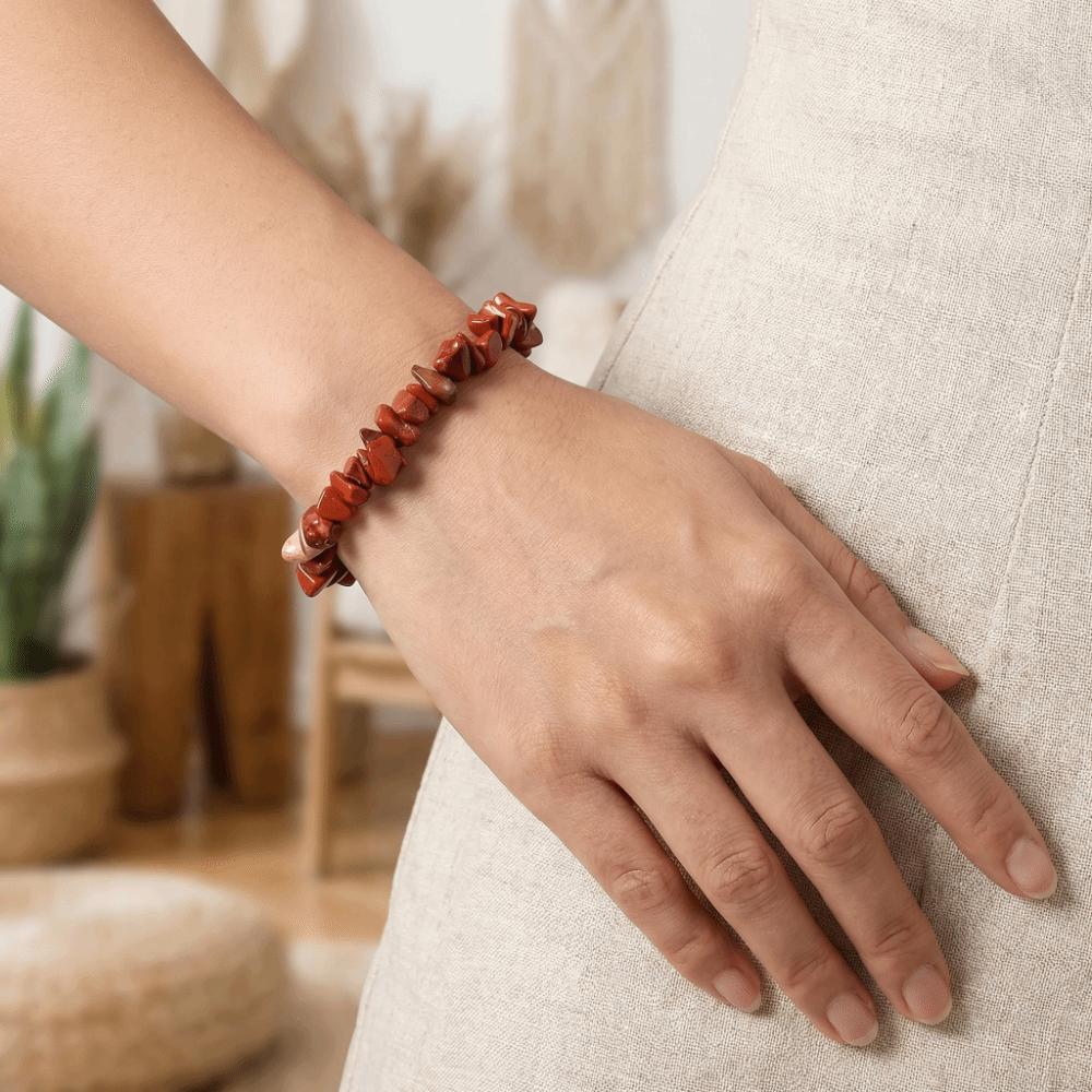 Elegant Crystal Bracelet Tiger Eye Gemstone Jewelry Elegant Natural Stone Bracelet  Ethnic Style