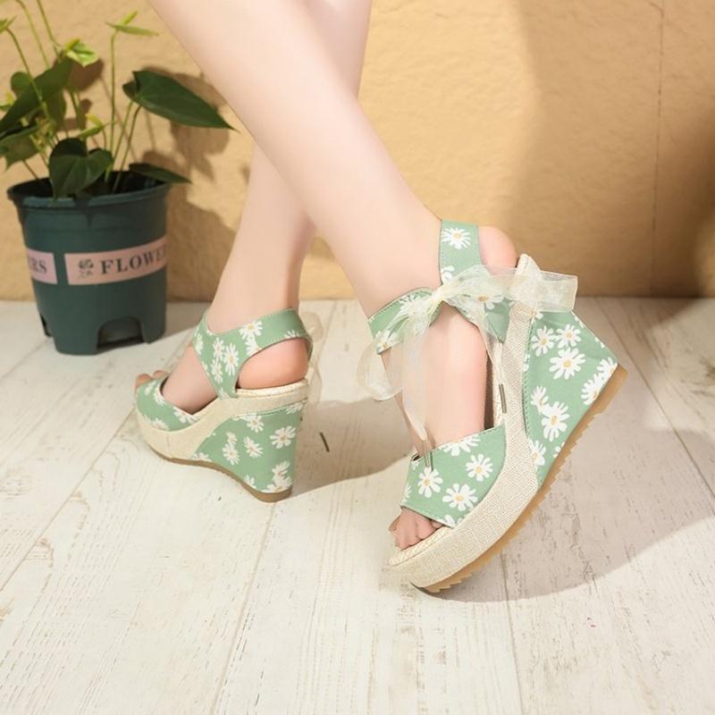 Fashion Fashion Womens Shoes  Clogs Wedge Black Platform Sandals Muffins Shoe High Heels Open Toe Large Size Luxury Espadrilles Thic