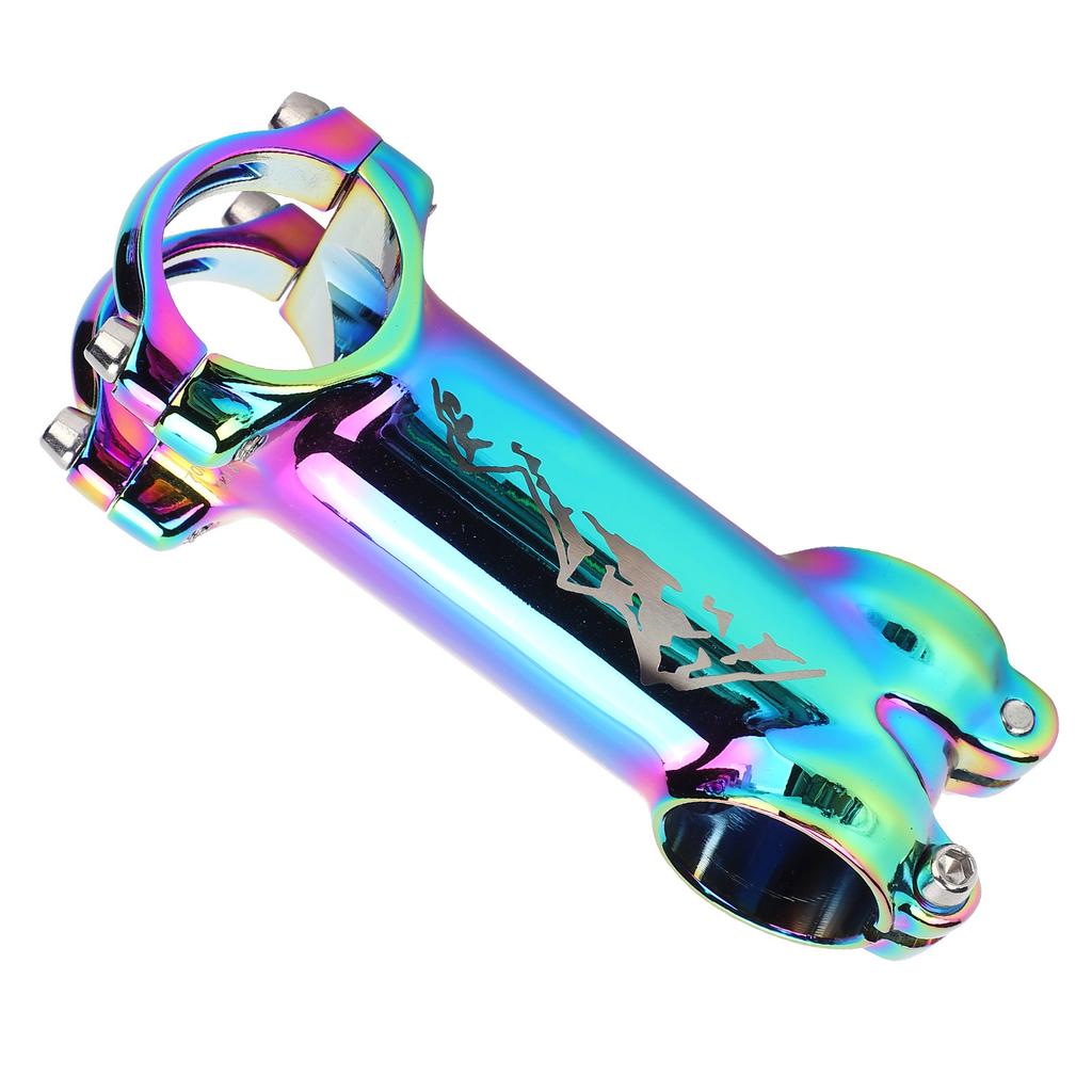 6 degrees  Bicycle Handlebar Stem Corrosion Resistance Mountain Bike Aluminum Alloy Stem Accessory90mm