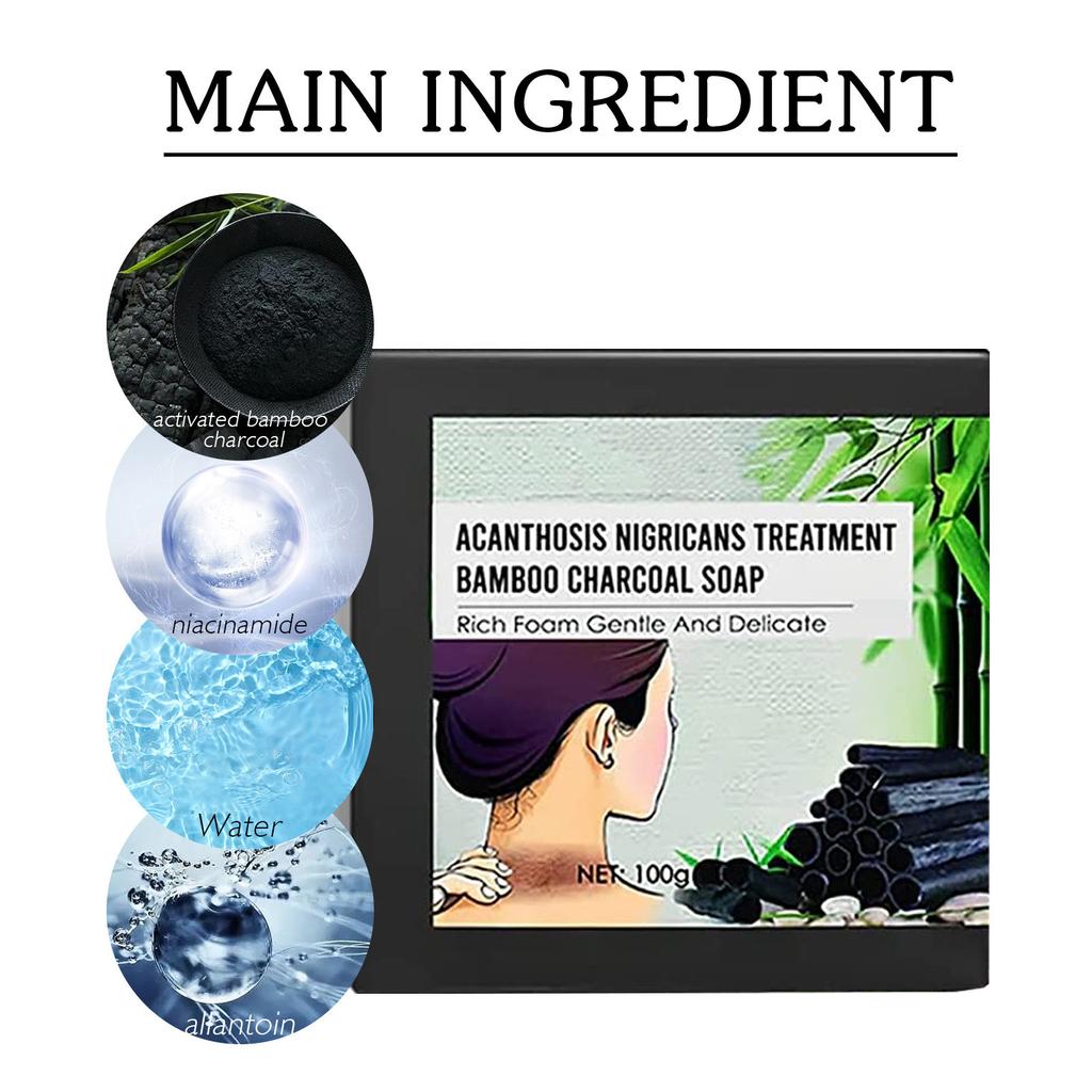 100 g stärkende Basho-Seife, Acanthosis Nigricans, stärkende Seife, Basho-Seife, Basho-Seife für helle Haut, dunkle Bereiche, für Gesicht/Hals/Achselhöhlen