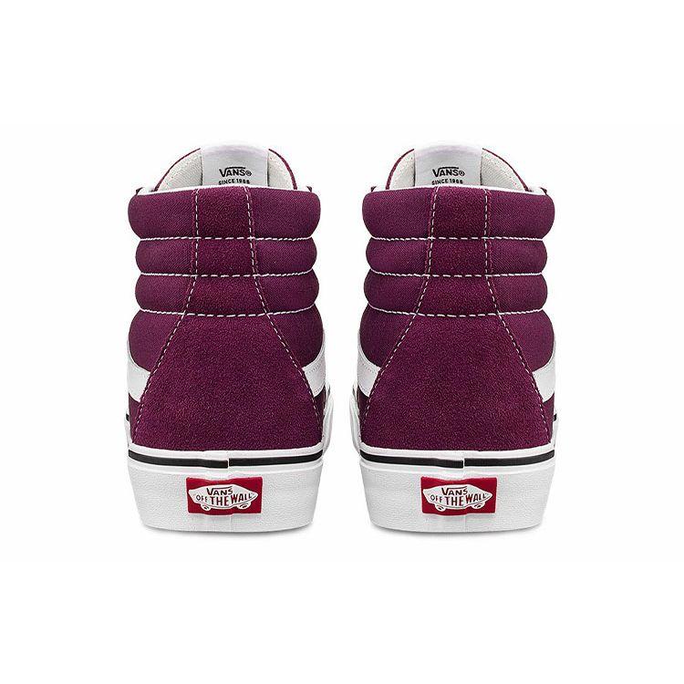 Vans Sk8-Hi Grape Wine Unisex Sneakers Purple True-White VN0A5JMJ8BS