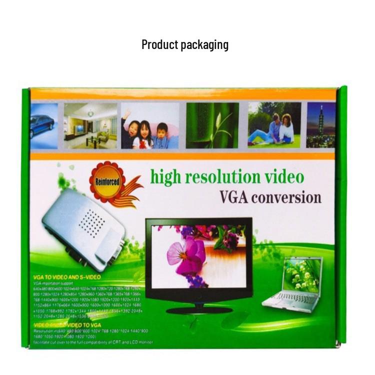 AV/BNC to VGA Video Converter for TV to PC