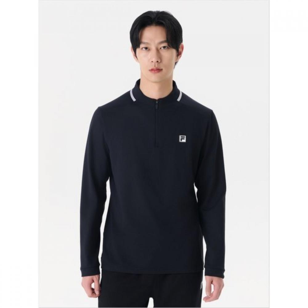 Fila Tennis Fleece Half Zip Long Sleeve Tee Fs2rlg4301m