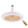 LED Deckenleuchte mit Ventilator-Timer Deckenventilatorleuchten 3 Windgeschwindigkeiten Stufenloses Dimmen Licht Moderne Ventilatorbeleuchtung