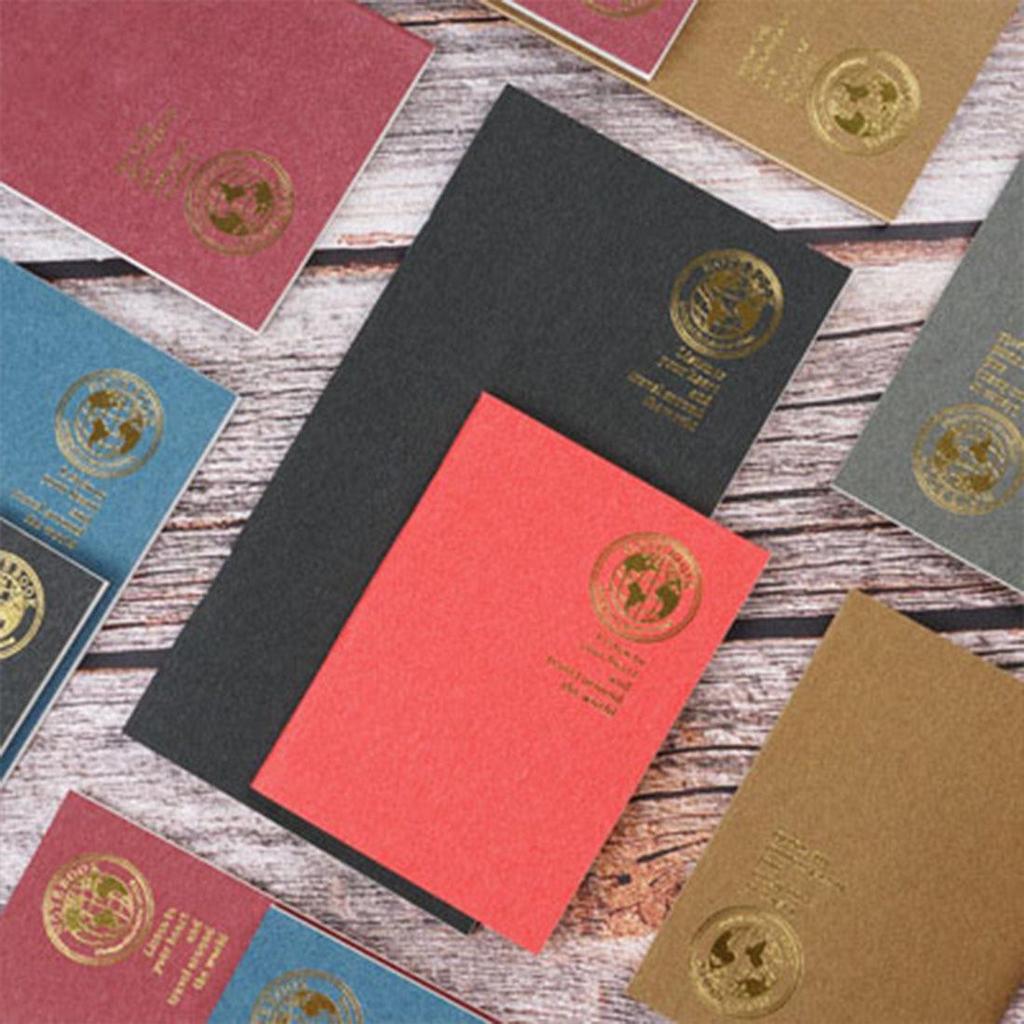 Traveler's Notebook Refill: Saddle-Stitched Loose-Leaf Insert with Kraft Paper & Lined, Blank, Grid Pages