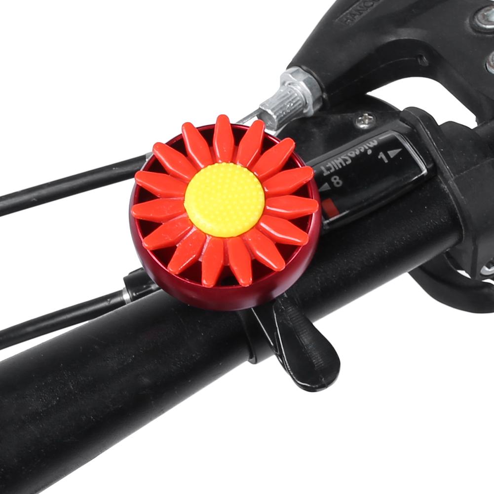 Quality     Bike Flower Decor   Cute Looking Clear Sound(red)