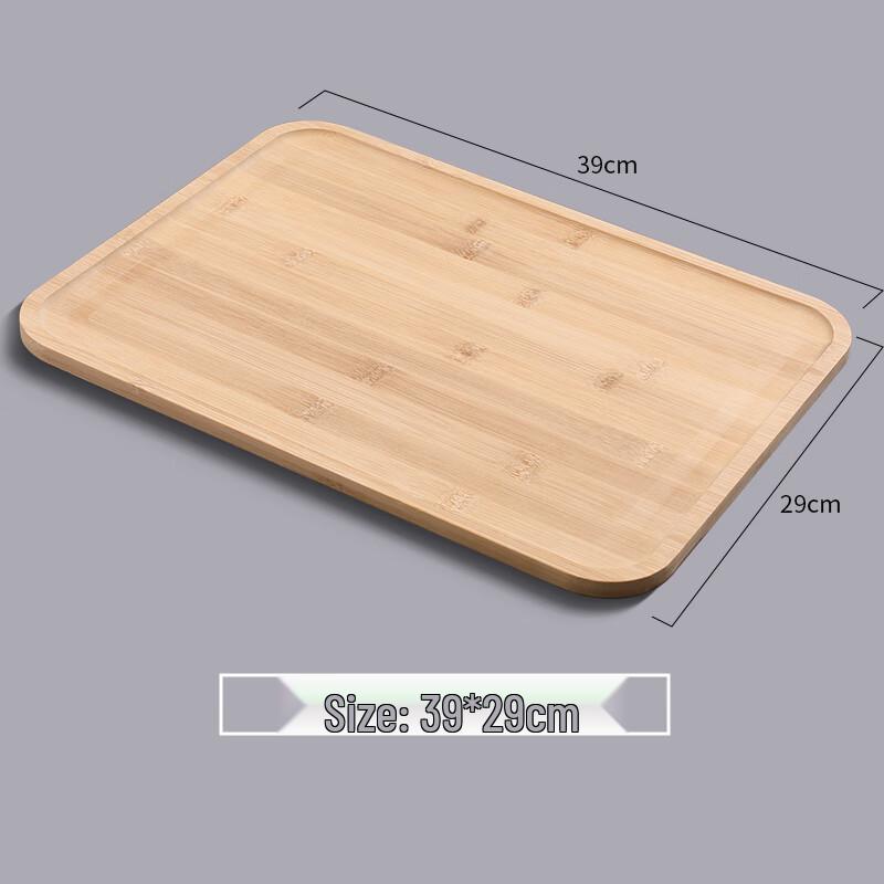 

ZISIZ Bamboo Wood Serving Tray