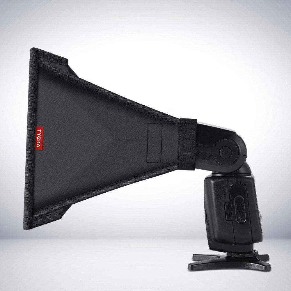 Stroboskopický softbox TYCKA 33x20cm Difuzér studiového blesku Softbox Univerzální skládací reflektor TK010