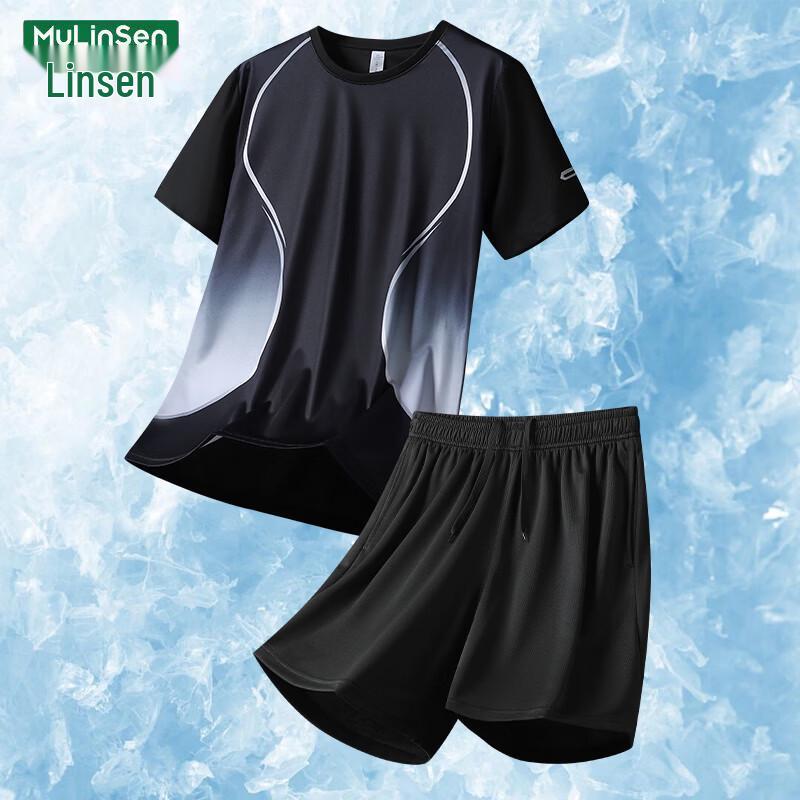 

MULINSEN Men s Summer Quick-Dry Sportswear Set 3XL