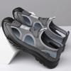 Sandaler Åndbar Herresko Mesh Udendørs Herre Hule Sandaler Skridsikre Strand Sandaler Flade Fodtøj