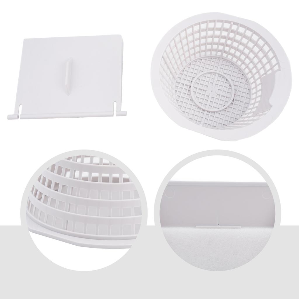 Weir Kit Skimmer Basket Skimmer Basket With Weir Sturdy And Reliable 8928 Skimmer Basket Compatible Replacement
