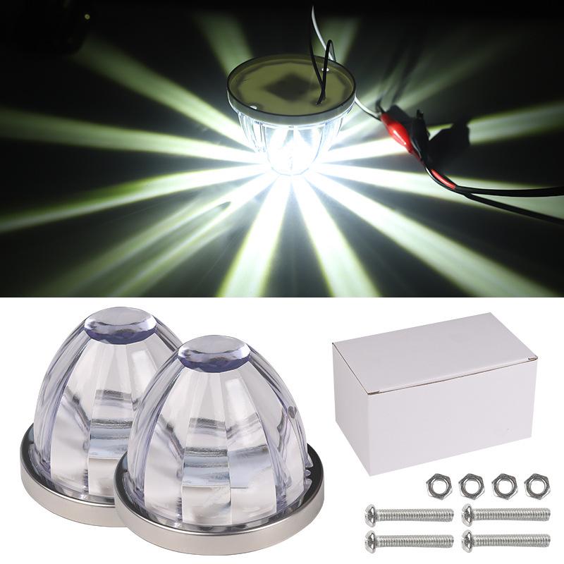 LED Wassermelonen-LKW Seitenblinker - Glas & Kunststoff Begrenzungsleuchte