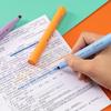 Large Capacity Triangular Morandi Macaron Highlighter Pen, Broad Tip for Students