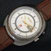 JAPAN VINTAGE RICOH R31 AUTOMATIC MENS SILVER COLOR DIAL WATCH a701944-5 R207-a701944