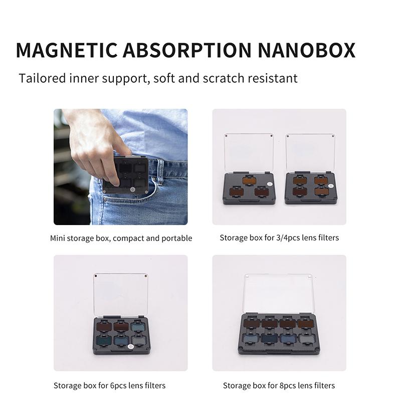 Zestaw filtrów ND NDPL dla DJI Avata 2 MCUV CPL ND8 ND16 ND64 ND8PL ND16PL ND32PL ND64PL Filtr do akcesoriów DJI Avata 2