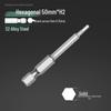 Alloy Steel Magnetic Hexagon Electric & Air Screwdriver Bit Set