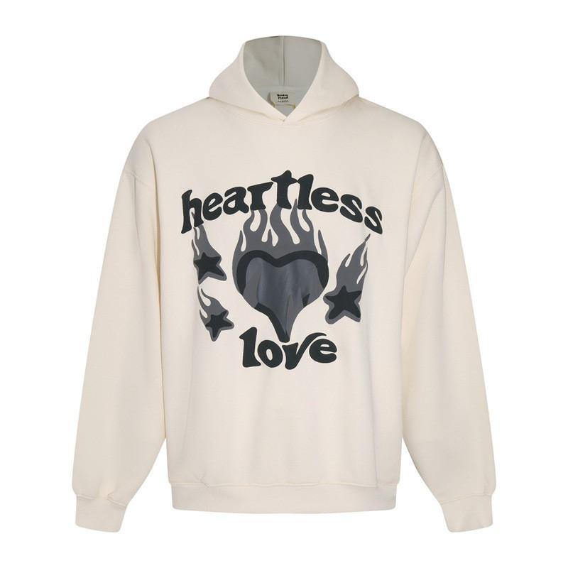 Broken Planet Hoodie Mens Oversized Streetwear Cotton Sweatshirt With Graphic Print 2025