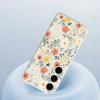 For Samsung Galaxy S25 FE Case Flower Garden Pattern Printing Straight Edge TPU Phone Back Cover