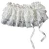 Industrial Ballet-Inspired Lace Tie Bow Layered Skirt - Women's Spring/Summer Fashion