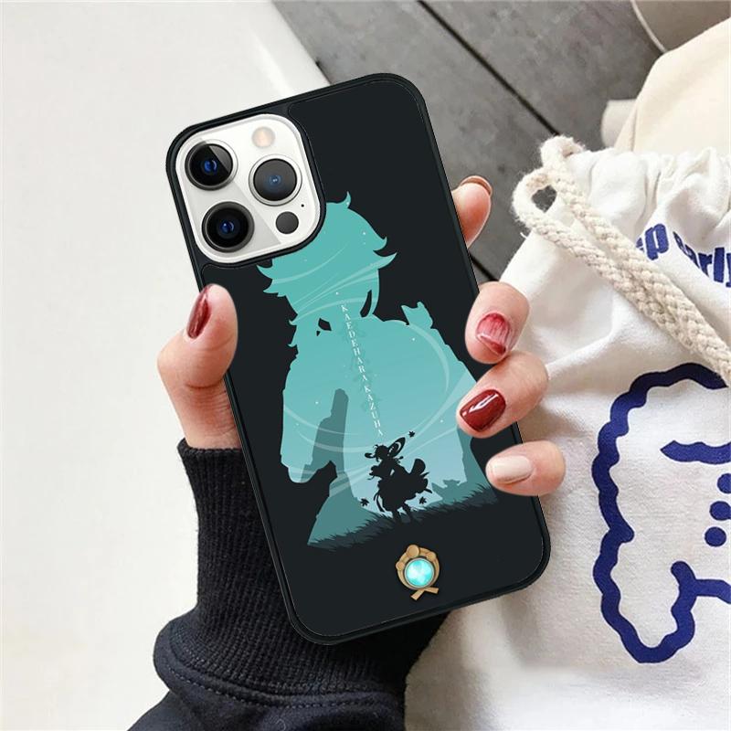 Genshin Impact Kaedehara Kazuha Phone Case Cover For iPhone 17 Air 12 Plus Max for iPhone 17 Air 15 16 11 13 14 Pro Max