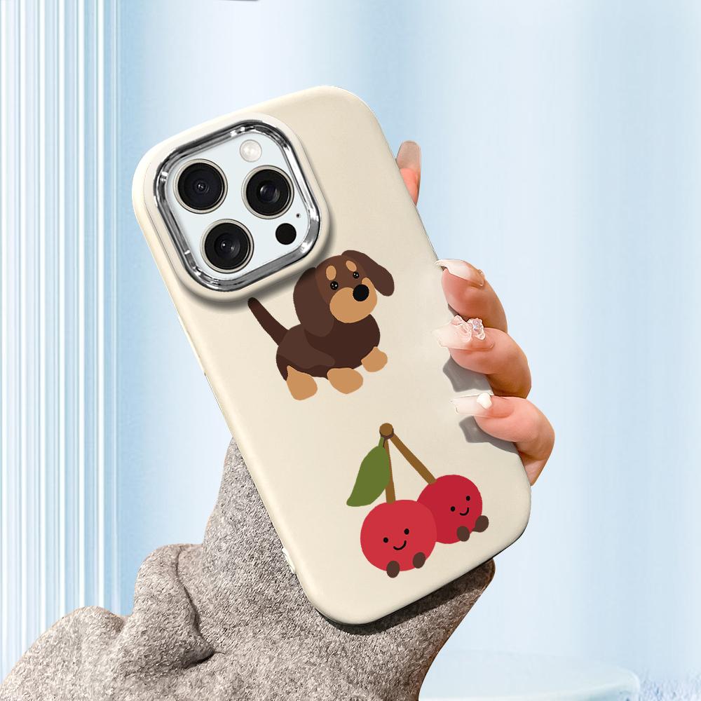 Solid farge Sølvkant-objektiv Fatty deksel Mykt TPU flytende silikondeksel Støtsikkert telefondeksel for Huawei Honor iPhone Infinix Tecno Vivo