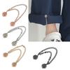 5Pieces Magnetic Pants Cuffs Fasteners, Pants Hems Fasteners Clip Strong Magnets Clip for Pants Trousers to Make Shorter