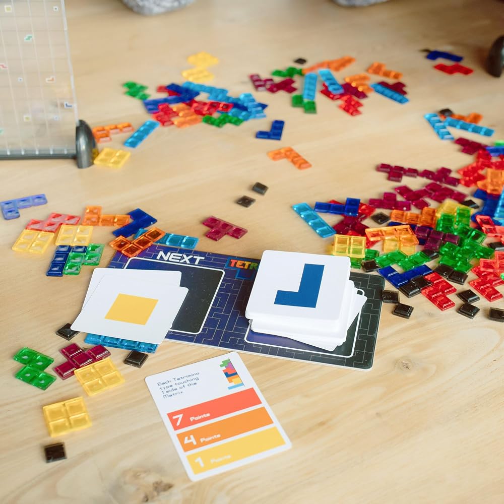 Buffalo Games - Tetris - Strategic Puzzle Game - Perfect for Family and Adult Game Nights - Ages ...