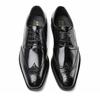 Gentleman New Men's Pointed Business Brogues Derby Shoes Male Luxury Designer Homecoming Wedding Dress Footwear