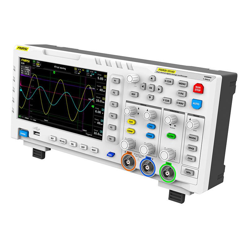 FNIRSI-1014D Dual Channel Digital Oscilloscope & 1GS Signal Generator, 100M Bandwidth.