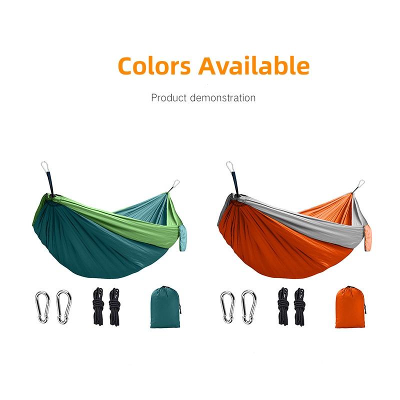 Camping Hammock 2 Person 300*200cm Portable Lightweight for Outdoor Indoor Backpacking Travel Beach Backyard Patio Hiking