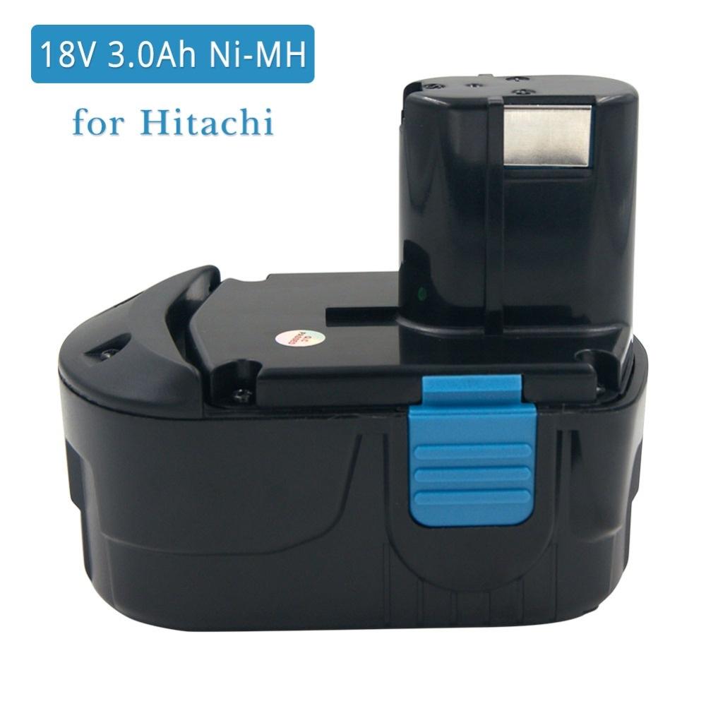 DV 18DMR G18DL DS 18DL 3000mAh Battery For 18V HITACHI EB 1830HL RB 18DL