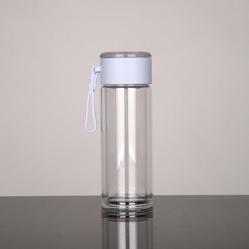 Zhiyue Jiangmeng Double-Wall Glass Tea Infuser Bottle Set (2-Pack)