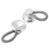 20pcs Flexible Spring Waist Extending Buttons Collar Expanders for Shirt Collar Jeans