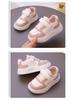 Kids' Lightweight Non-Slip White Sneakers – Comfortable, Thick Sole for Boys & Girls