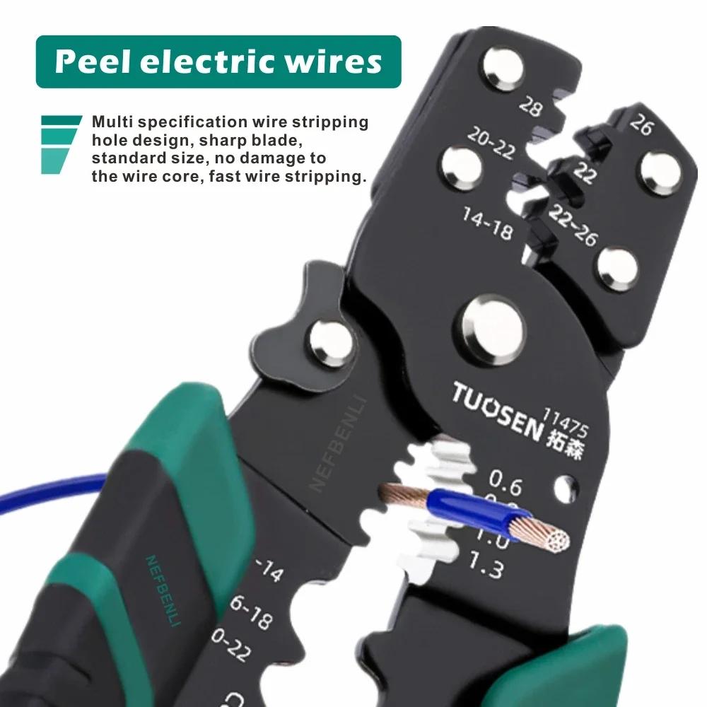 Wire Stripper Multi-Function Pliers Terminal Manual Crimping Pliers Hardware Tool Wire Stripper Multi Specifit Hand Tool