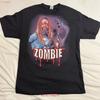2010 Rob Zombie Tour T Shirt Large Black Aaa Tag New Old Stock Vintage Graphic Homme Soft Versatile