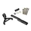 ABLZ-Motorcycle Steering Damper Mount Bracket Support Kit For Honda CB1000R CB 1000R 1000 R 2008-2016