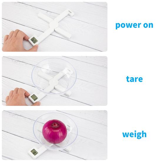 Praktická multifunkční kompaktní váha přesná kuchyň